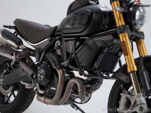 Crashbar - material: otel - culoare: negru - Ducati Scrambler 1100 models ('17-) - SW-Motech