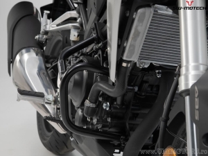 Crashbar - material: otel - culoare: negru - Honda CB300R ('18-) - SW-Motech