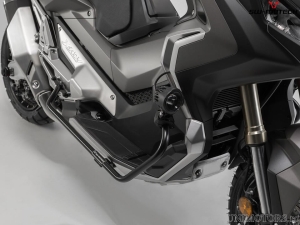 Crashbar - material: otel - culoare: negru - Honda X-ADV ('16-'20) - SW-Motech