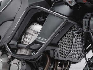 Crashbar - material: otel - culoare: negru - Kawasaki Versys 1000 ('15-'18) - SW-Motech