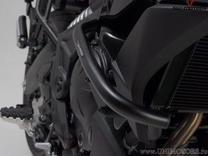 Crashbar - material: otel - culoare: negru - Kawasaki Versys 650 ('14-) - SW-Motech