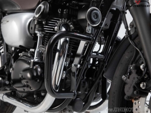 Crashbar - material: otel - culoare: negru - Kawasaki W800 Street/ Cafe ('18-) - SW-Motech