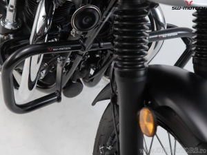 Crashbar - material: otel - culoare: negru - Kawasaki W800 Street/ Cafe ('18-) - SW-Motech