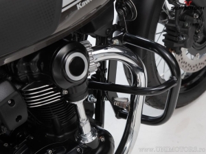 Crashbar - material: otel - culoare: negru - Kawasaki W800 Street/ Cafe ('18-) - SW-Motech