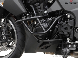 Crashbar - material: otel - culoare: negru - Kawasaki Z 1000 ('10-) - SW-Motech