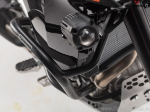 Crashbar - material: otel - culoare: negru - KTM 1050/1190 Adventure ('14-) - SW-Motech