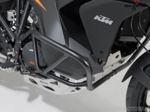 Crashbar - material: otel - culoare: negru - KTM 1290 Super Adventure ('21-) - SW-Motech