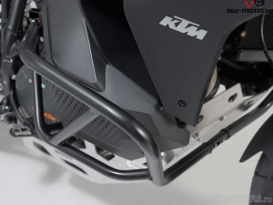 Crashbar - material: otel - culoare: negru - KTM 1290 Super Adventure ('21-) - SW-Motech