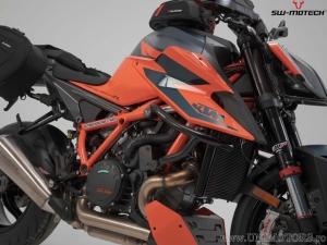 Crashbar - material: otel - culoare: negru - KTM 1290 Super Duke R / EVO ('19-) - SW-Motech