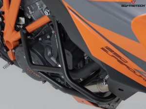 Crashbar - material: otel - culoare: negru - KTM 1290 Super Duke R / GT - SW-Motech