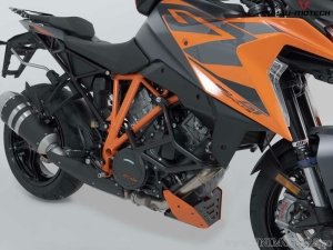 Crashbar - material: otel - culoare: negru - KTM 1290 Super Duke R / GT - SW-Motech