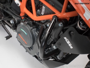 Crashbar - material: otel - culoare: negru - KTM 390 Duke ('13-'20) - SW-Motech