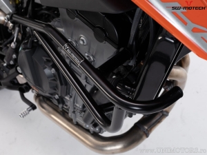 Crashbar - material: otel - culoare: negru - KTM 790 Duke ('18-) / 890 Duke R ('19-) - SW-Motech