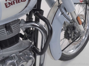 Crashbar - material: otel - culoare: negru - Royal Enfield Classic 350 ('22-) - SW-Motech