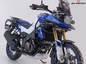 Crashbar - material: otel - culoare: negru - Suzuki V-Strom 1050DE ('21-) - SW-Motech