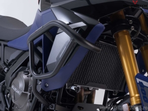 Crashbar - material: otel - culoare: negru - Suzuki V-Strom 800 / 800DE ('22-) - SW-Motech