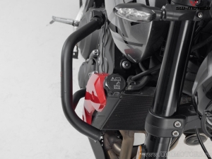 Crashbar - material: otel - culoare: negru - Triumph Trident 660 ('21-) - SW-Motech