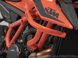 Crashbar - material: otel - culoare: portocaliu - KTM 1290 Super Duke R / EVO ('19-) - SW-Motech