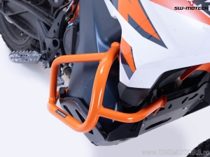 Crashbar - material: otel - culoare: portocaliu - KTM 790 Adv ('23-) / 890 Adv/R ('22-) - SW-Motech