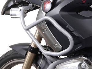 Crashbar superior - material: otel - culoare: argintiu - BMW R1200 GS ('08-'12) - SW-Motech