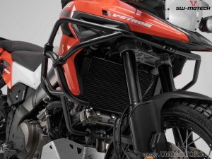 Crashbar superior - material: otel - culoare: negru - Suzuki V-Strom 1050 ('19-) - SW-Motech