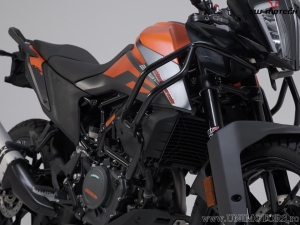 Crashbar superior pentru crashbar original KTM - otel negru - KTM 390 Adv ('19-) - SW-Motech