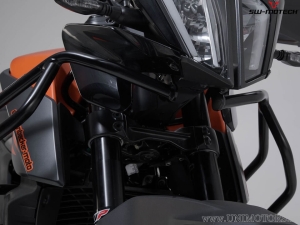 Crashbar superior pentru crashbar original KTM - otel negru - KTM 390 Adv ('19-) - SW-Motech