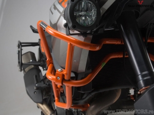 Crashbar superior pentru crashbar original KTM - otel portocaliu - KTM 1050 ('14-) / 1190 Adventure/ R ('13-) - SW-Motech