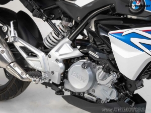 Crashpad motor si carene set - poliamidă/aluminiu - negru/argintiu - BMW G 310 R ('16-'20) - SW-Motech