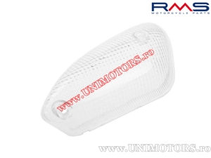 Cristal de luz intermitente delantero izquierdo blanco - MBK Nitro / Yamaha Aerox 50cc / 100cc 2T - (RMS)