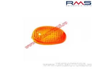 Cristal de luz intermitente naranja delantero derecho - Gilera Typhoon / Storm / Piaggio NTT / NRG / Zip Fast Rider / Zip SP - (