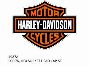 CSAVAR, HATSZÖGLETŰ FEJŰ KUPAK, ST - 4087A - Harley-Davidson