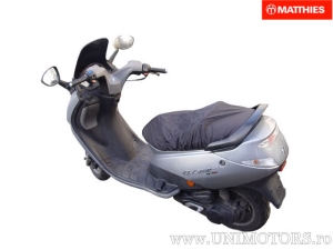 Cubierta impermeable para maxi scooter (dimensiones: 70x120 cm) - color: negro - JMP