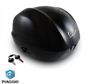 Cutie bagaj 32 litri originala - culoare: negru - Vespa Primavera ('13-) 50-125-150cc - Piaggio