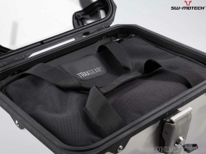 Cutie spate (topcase) TRAX ADV - 38 L - culoare: negru - material: aluminiu - MOTO MORINI X-CAPE 650 ('21-) - SW-Motech