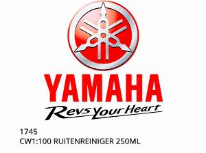 CW1:100 WINDSHIELD CLEANER 250ML - 1745 - Yamaha