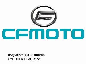 CYLINDER HEAD ASSY - 0SQV02210010030BP00 - CFMOTO