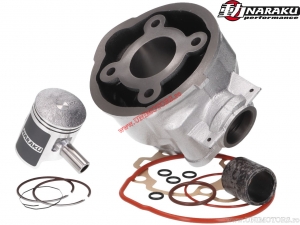 Cylinder set (engine) - Aprilia RS 50 / Beta RR 50 / Generic Trigger 50 / HM-Moto Baja / Derapage / Yamaha TZR 50 2T - Naraku