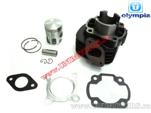 Cylinder Set (engine) - CPI Hussar / Oliver / Popcorn / Keeway F-Act / Matrix / Generic XOR 50cc 2T (12mm bolt) - (Olympia)