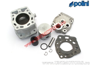 Cylinder set (engine) - Derbi GPR / GPR Nude / GPR Racing / Senda DRD R / Gilera GSM / RCR / SMT - 80cc 2T (Polini)