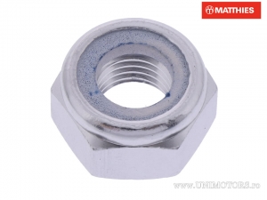 Dado autobloccante Pro Bolt M10 x 1.25 mm alluminio argentato - JM