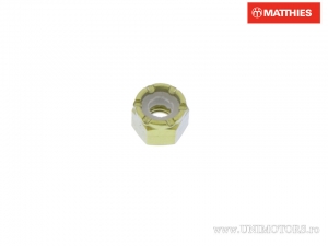 Dado autobloccante Pro Bolt M3 x 0.50 mm titanio dorato - JM