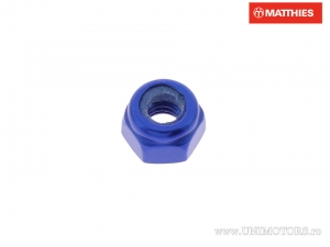 Dado autobloccante Pro Bolt M4 x 0.70 mm alluminio blu - JM