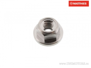 Dado autobloccante Pro Bolt M4 x 0,70 mm titanio grigio - JM