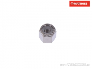 Dado autobloccante Pro Bolt M4 x 0.70 mm titanio grigio - JM