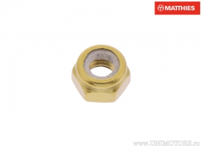 Dado autobloccante Pro Bolt M5 x 0,80 mm alluminio dorato - JM