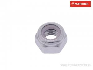 Dado autobloccante Pro Bolt M6 x 1.00 mm alluminio argentato - JM