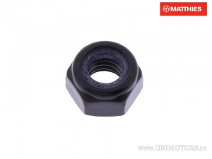 Dado autobloccante Pro Bolt M6 x 1.00 mm alluminio nero - JM