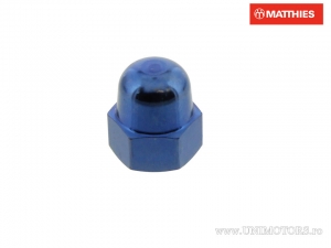 Dado chiuso Pro Bolt M6 x 1.00 mm titanio blu - JM