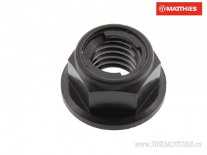 Dado con collare autobloccante Pro Bolt M8 x 1.25 mm titanio nero - Aprilia Pegaso 650 / Navigator 1000 Gussrad / EC 300 - JM